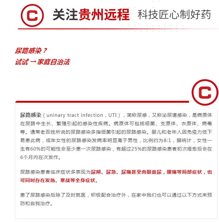 尿路感染？  試-試家庭自治法